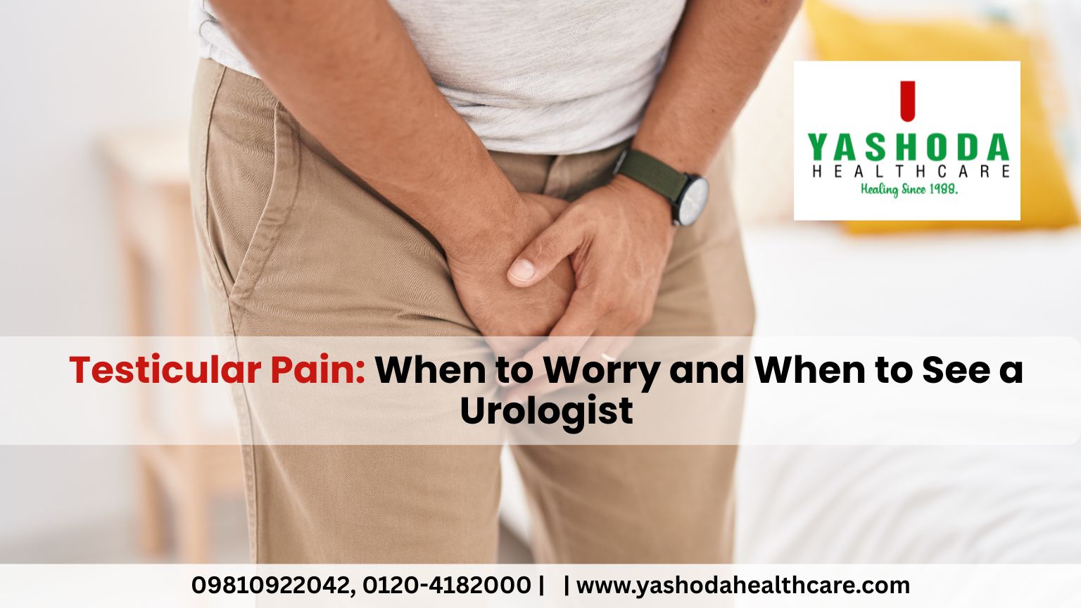 Testicular Pain: When to Worry and When to See a Urologist