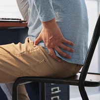 Discomfort while sitting