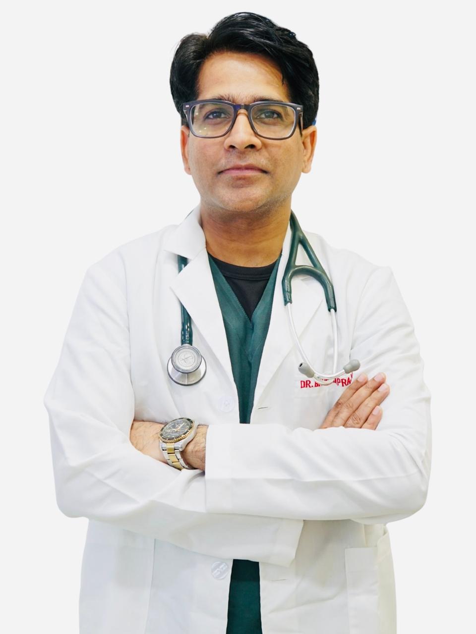 Dr. Brijesh Prajapat - Best Doctor for Pulmonary & Critical Care Treatment in Delhi NCR, Ghaziabad