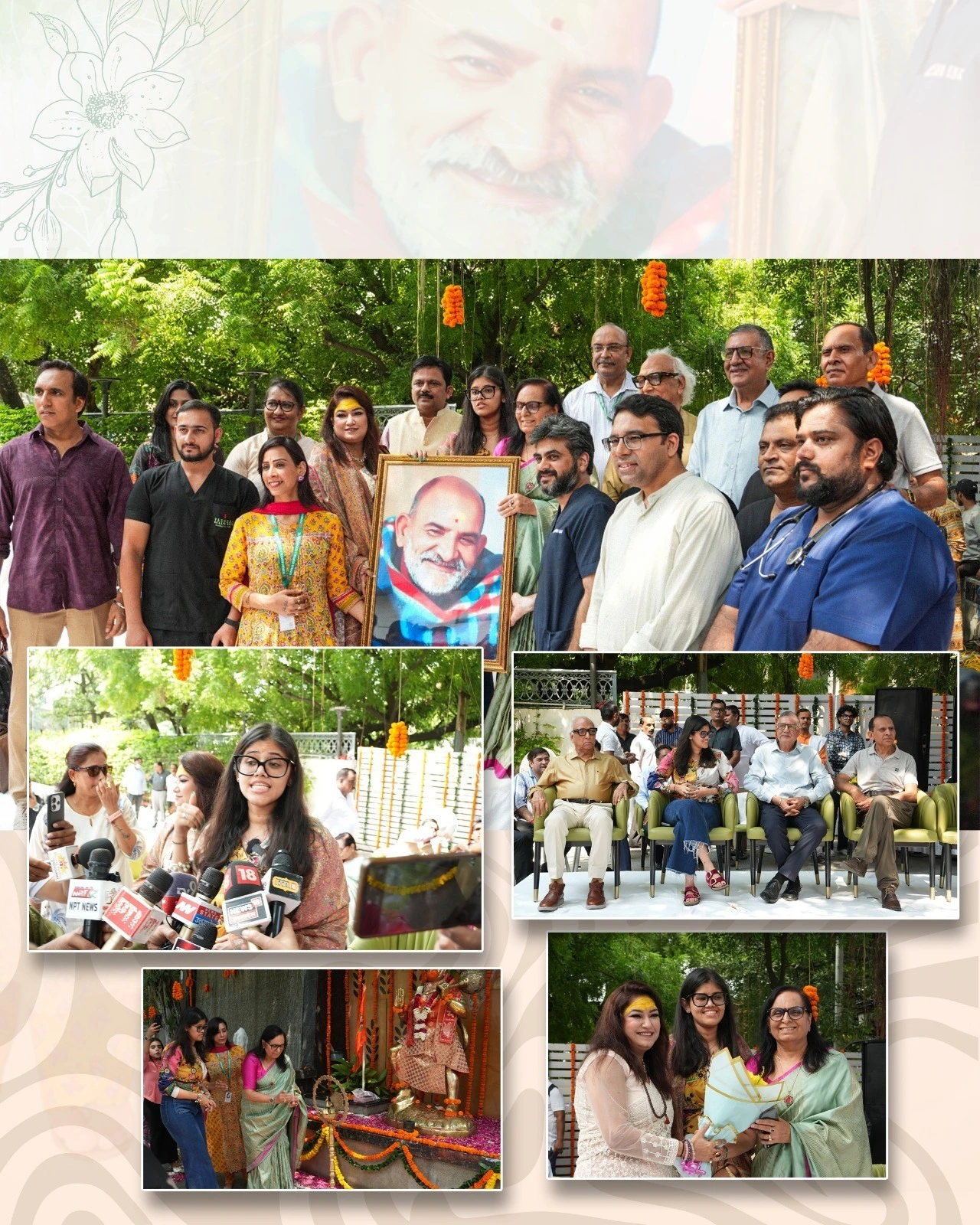  यशोदा हॉस्पिटल, संजय नगर, गाजियाबाद में अनुप्रिया नागर का सम्मान, ‘हनुमान अंश’ की टीम को लाइफटाइम फ्री मेडिकल केयर 